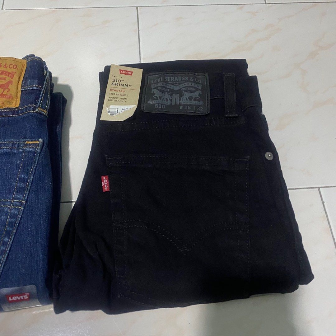 Levi s 510 Black Skinny Jeans