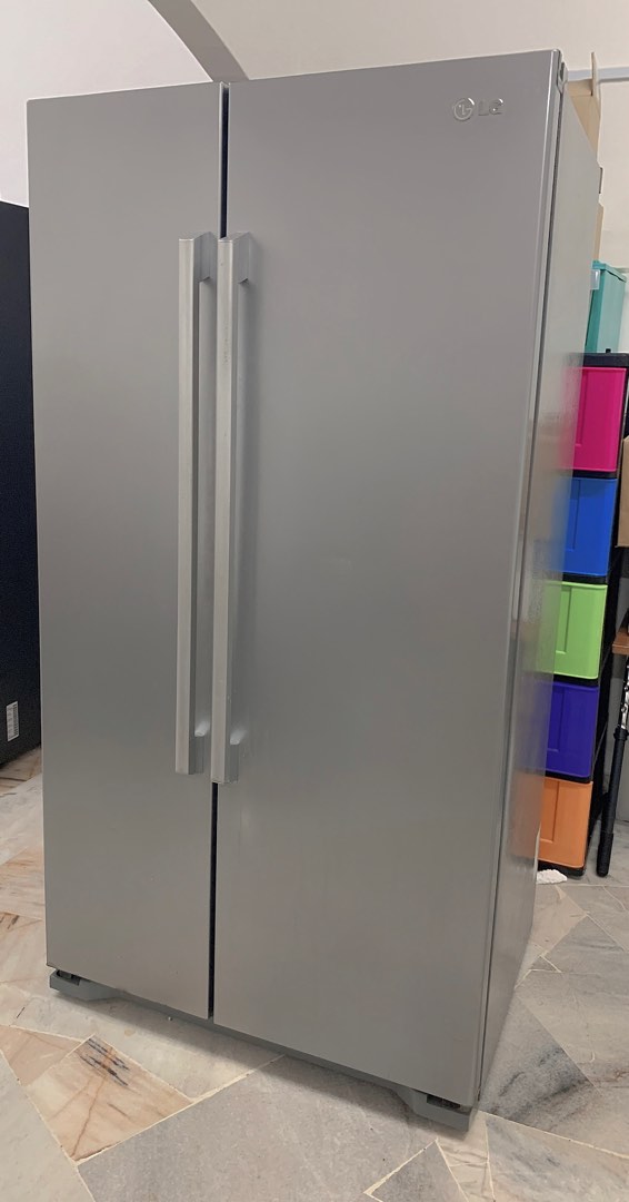 LG Refrigerator 600L 2 Door Fridge side by side, TV & Home Appliances