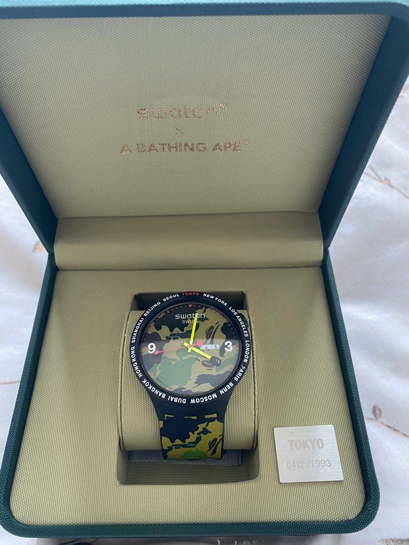 Swatch bape price sales