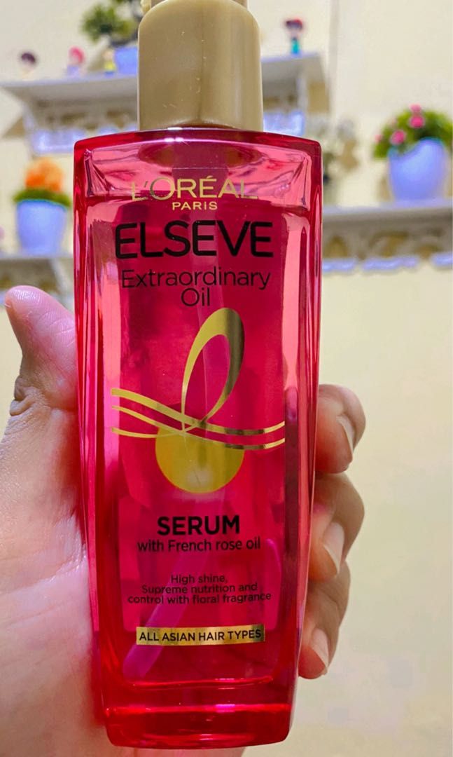 Loreal paris vitamin rambut pink, Kesehatan & Kecantikan, Perawatan