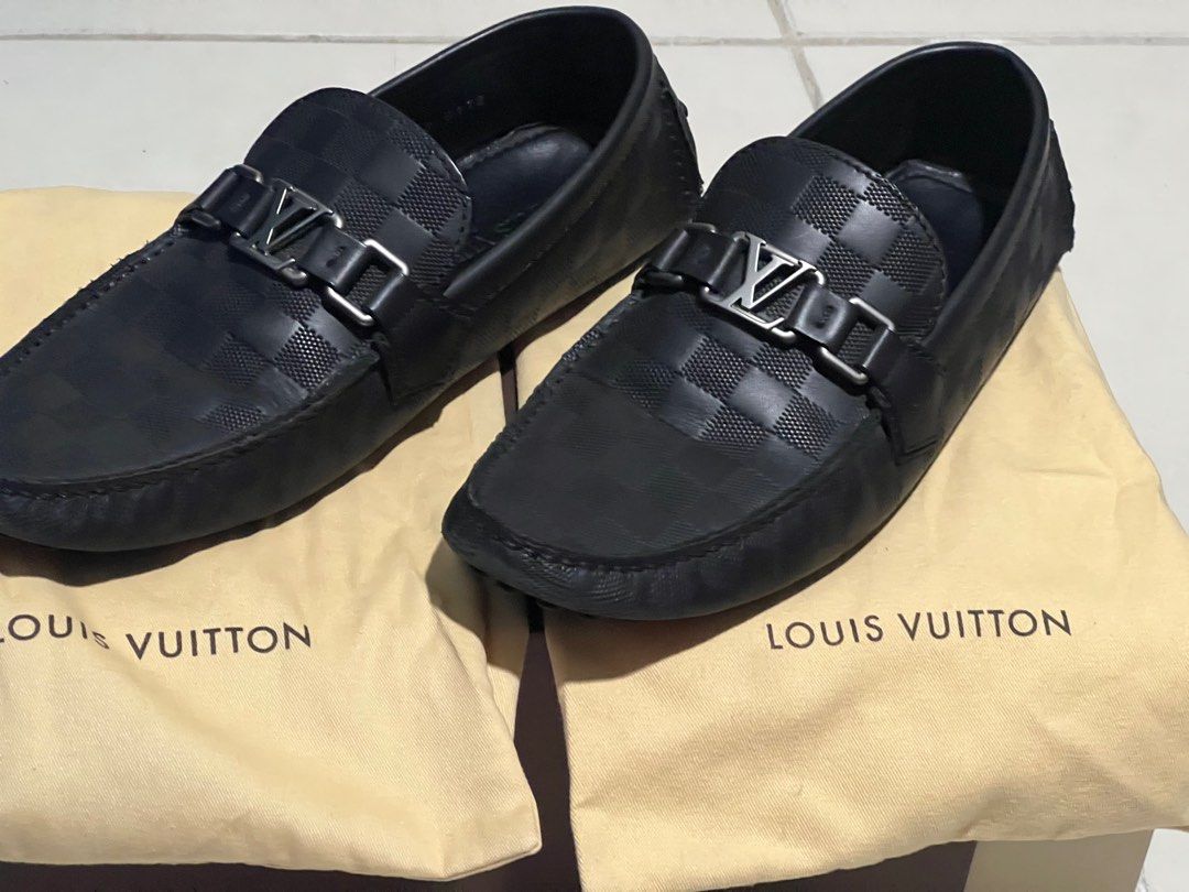 Louis Vuitton Hockenheim Moccasin Graphite. Size 08.0