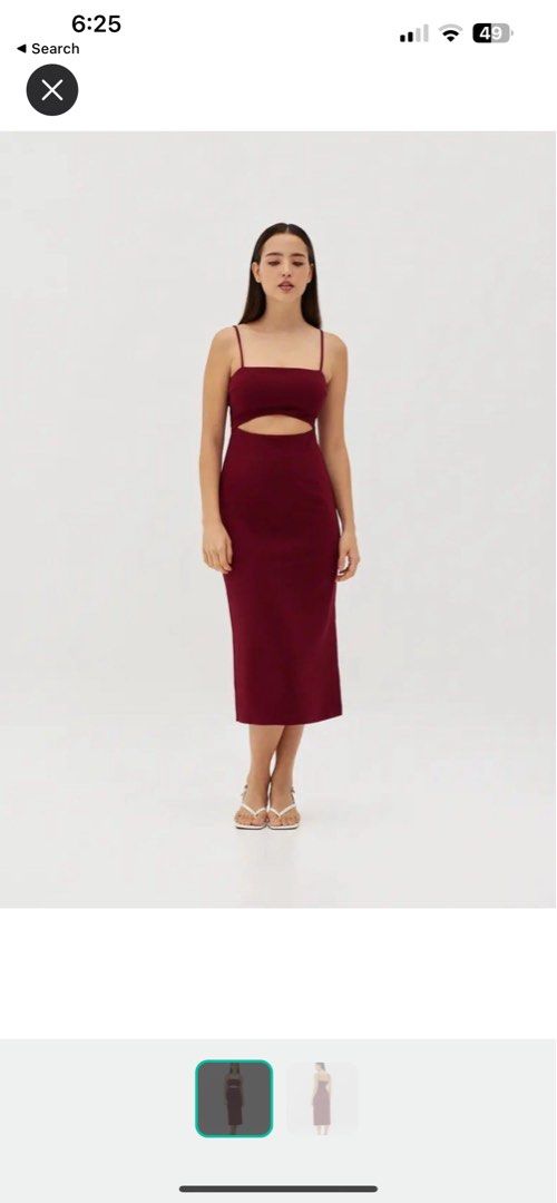 Love Bonito Lielle Padded Bodycon Dress Women s Fashion Dresses Sets Dresses on Carousell