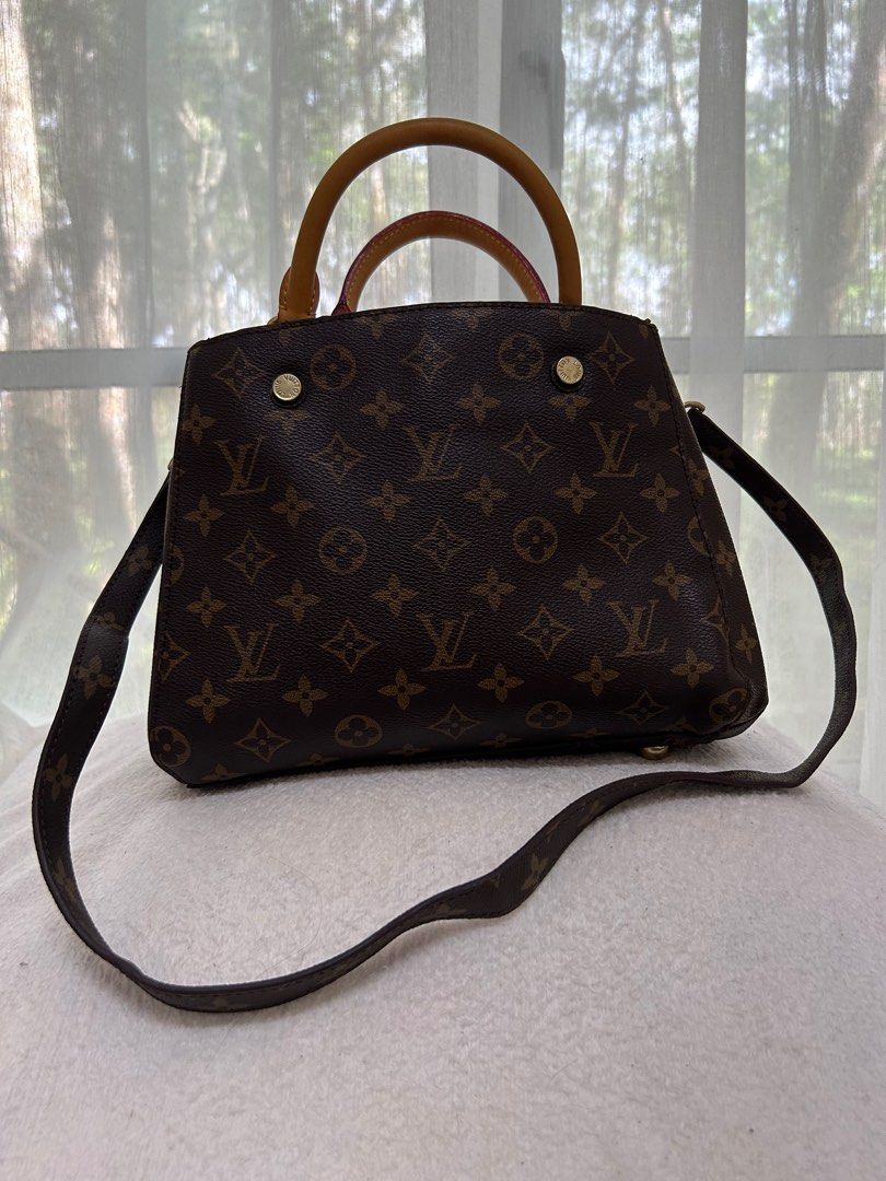 Lv montaigne, Luxury, Bags & Wallets on Carousell