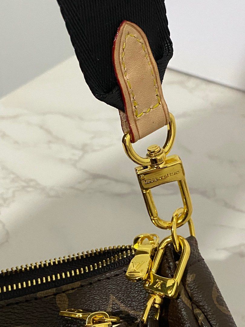 PreOrderAuthentic Louis Vuitton Leather Shoulder Strap Beige 46.9