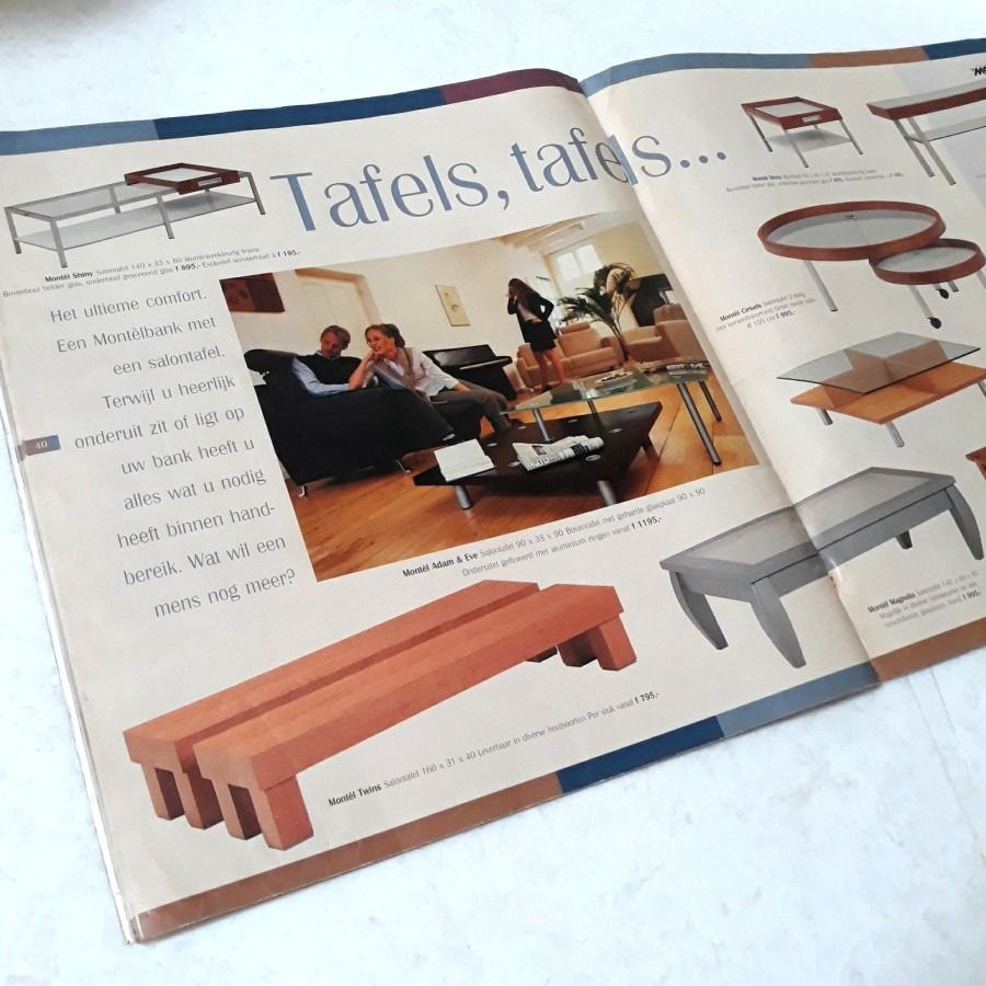 Majalah Katalog Furniture Bank en Interieur 2001 Stad & Land, Buku