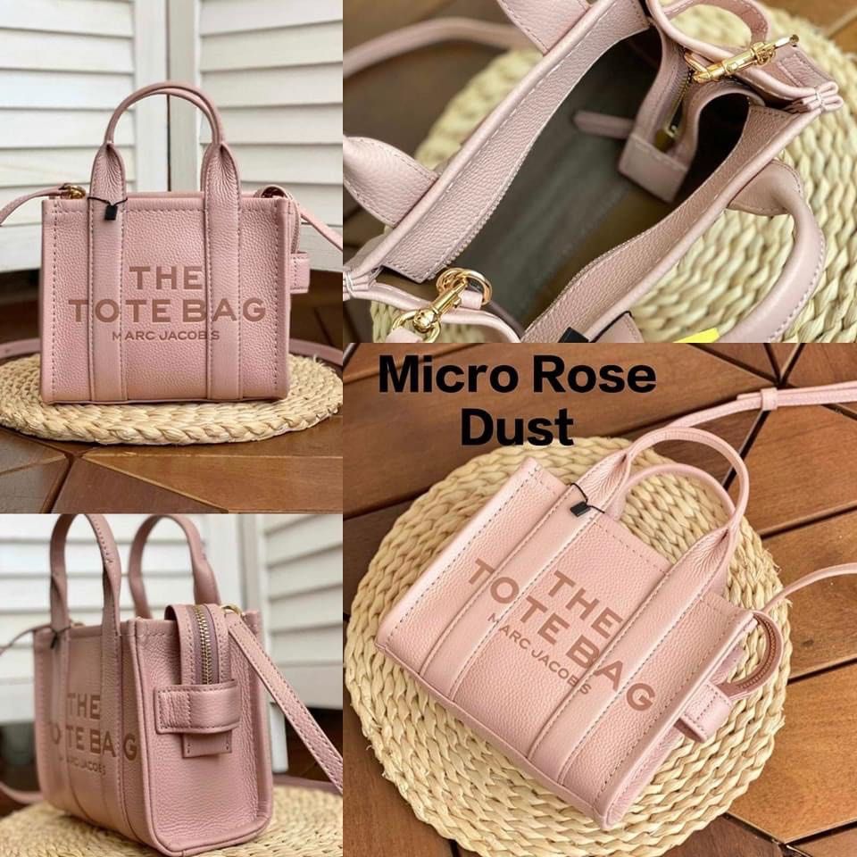 Marc Jacobs The Tote Bag in the mini size Rose Dust 