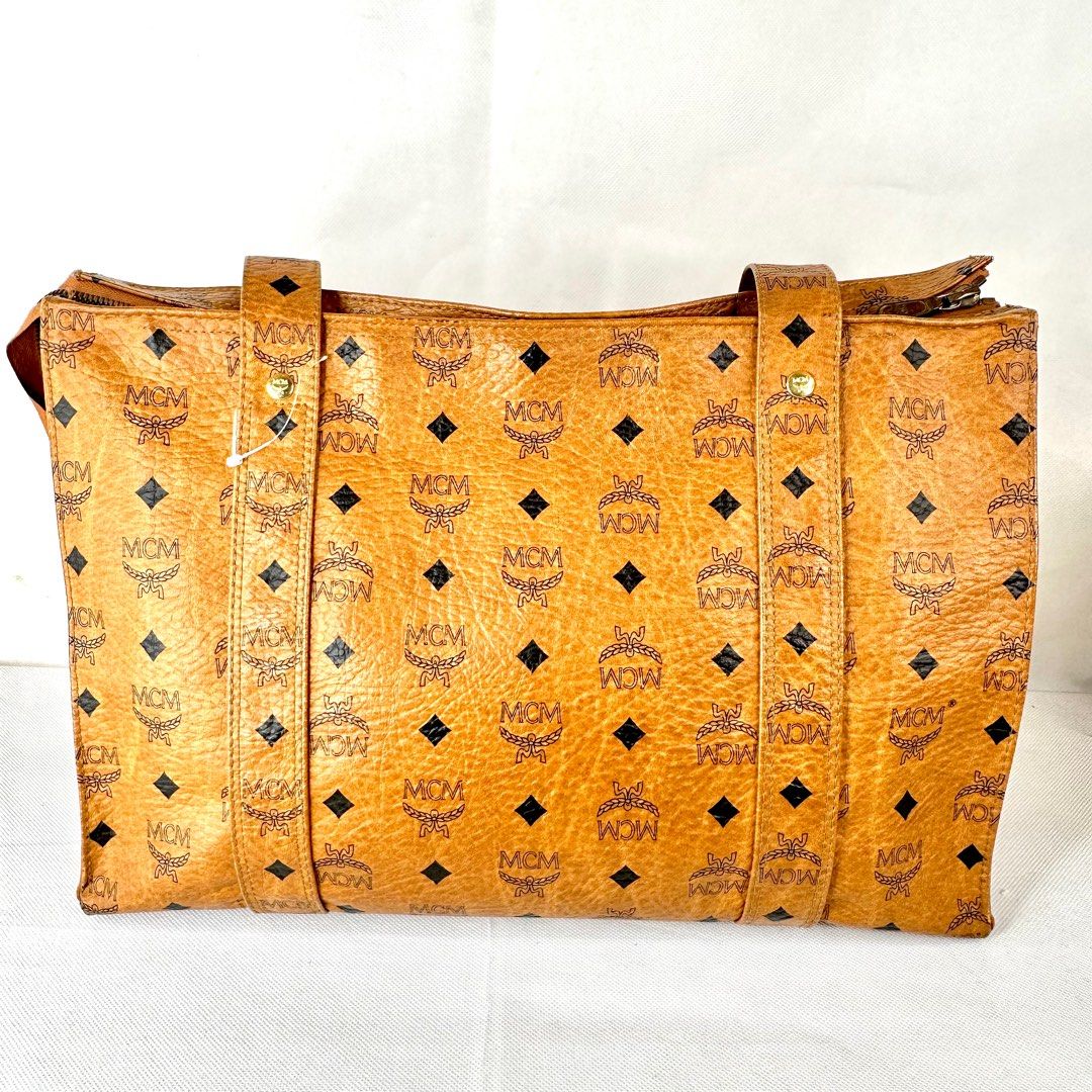 MCM Tote Bag, Luxury, Bags & Wallets on Carousell