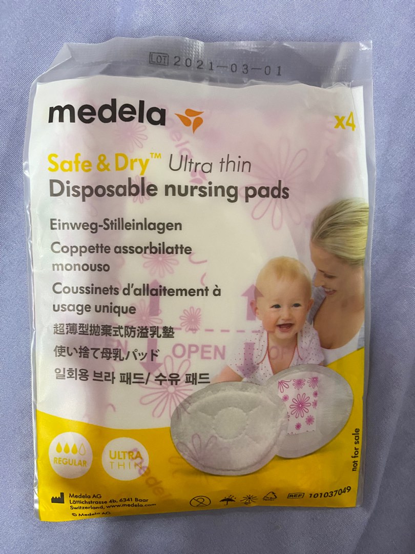 Medela Safe & Dry Disposable Nursing Pads, Babies & Kids, Nursing &  Feeding, Breastfeeding & Bottle Feeding on Carousell