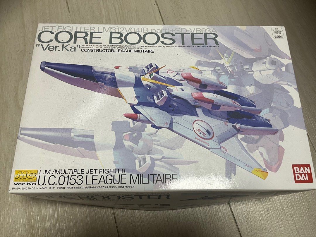 MG v gundam core booster (ver Ka), 興趣及遊戲, 玩具 & 遊戲類 Carousell