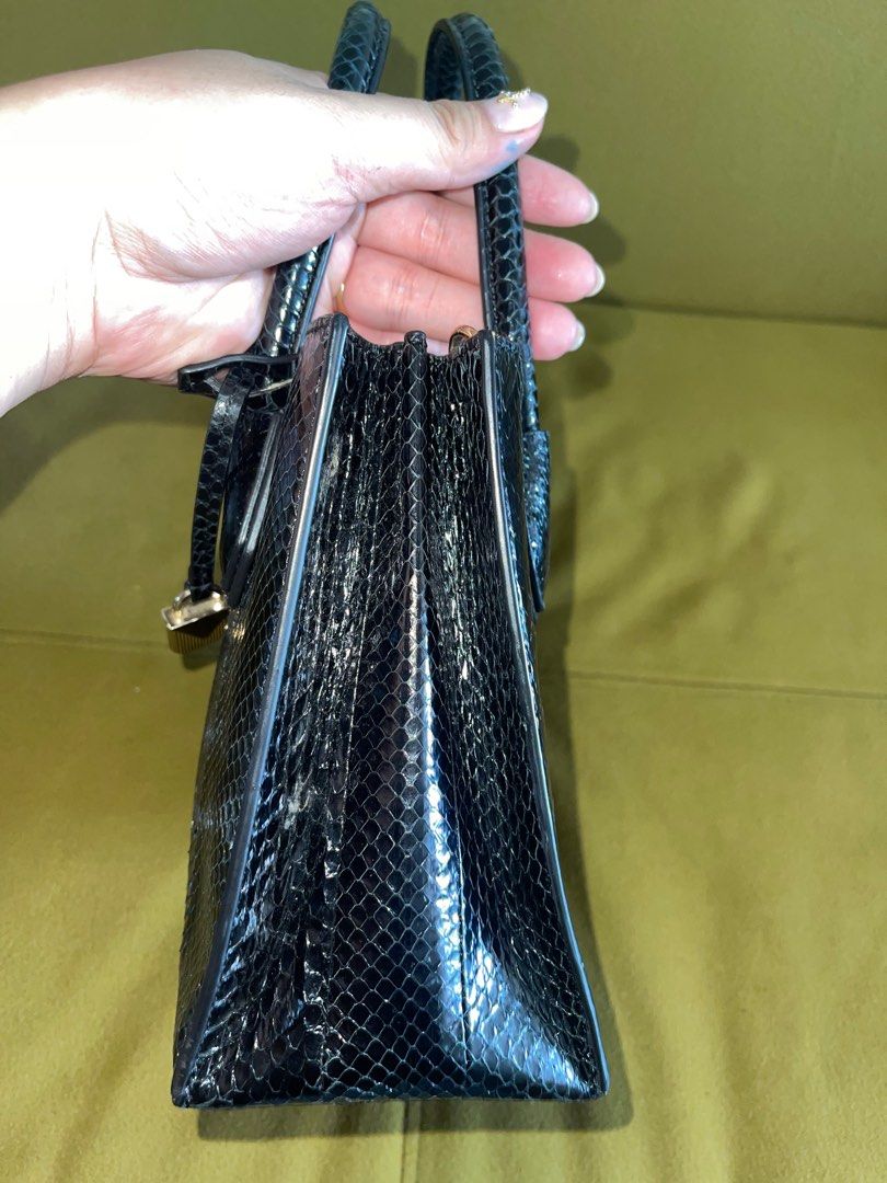 Micahel Kors Mercer Snakeskin Luxury Bags Wallets on Carousell