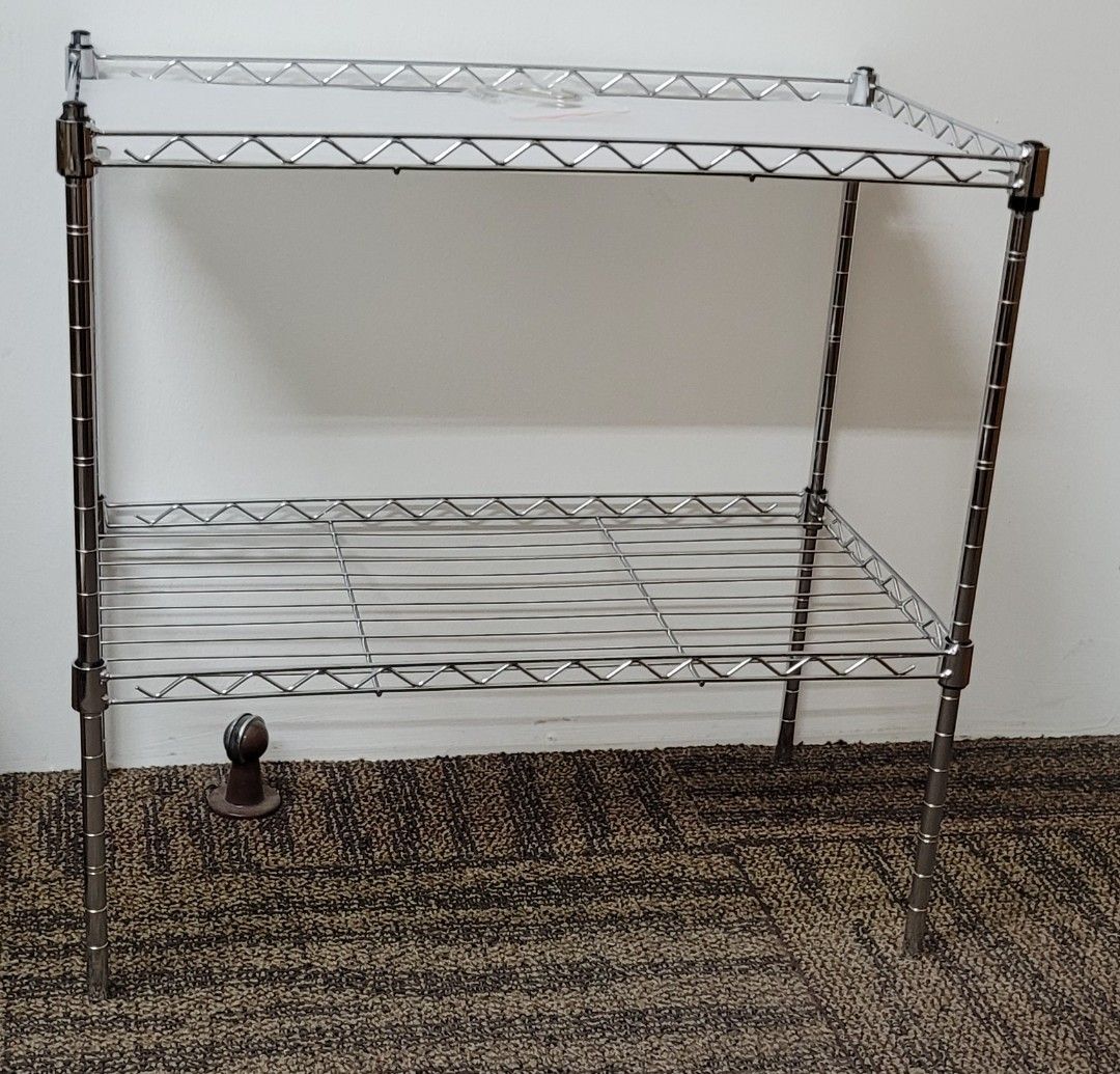Microwave rack (Category: Bathroom & Kitchen Fixtures) located in Singapore. Submitted by sg6833 (Listing ID 1237407436, Image 2). Description: size 30X55X55 Negotiable price * Meant for using for microwave oven * Able to put Rice cooker or condiments on top * Top layer can load up to 20Kgs * Dimension: 52 x 36 x 36 cm (Wooden type) * as the picture shows Dented and peeled paint caused during transportation---13.9.