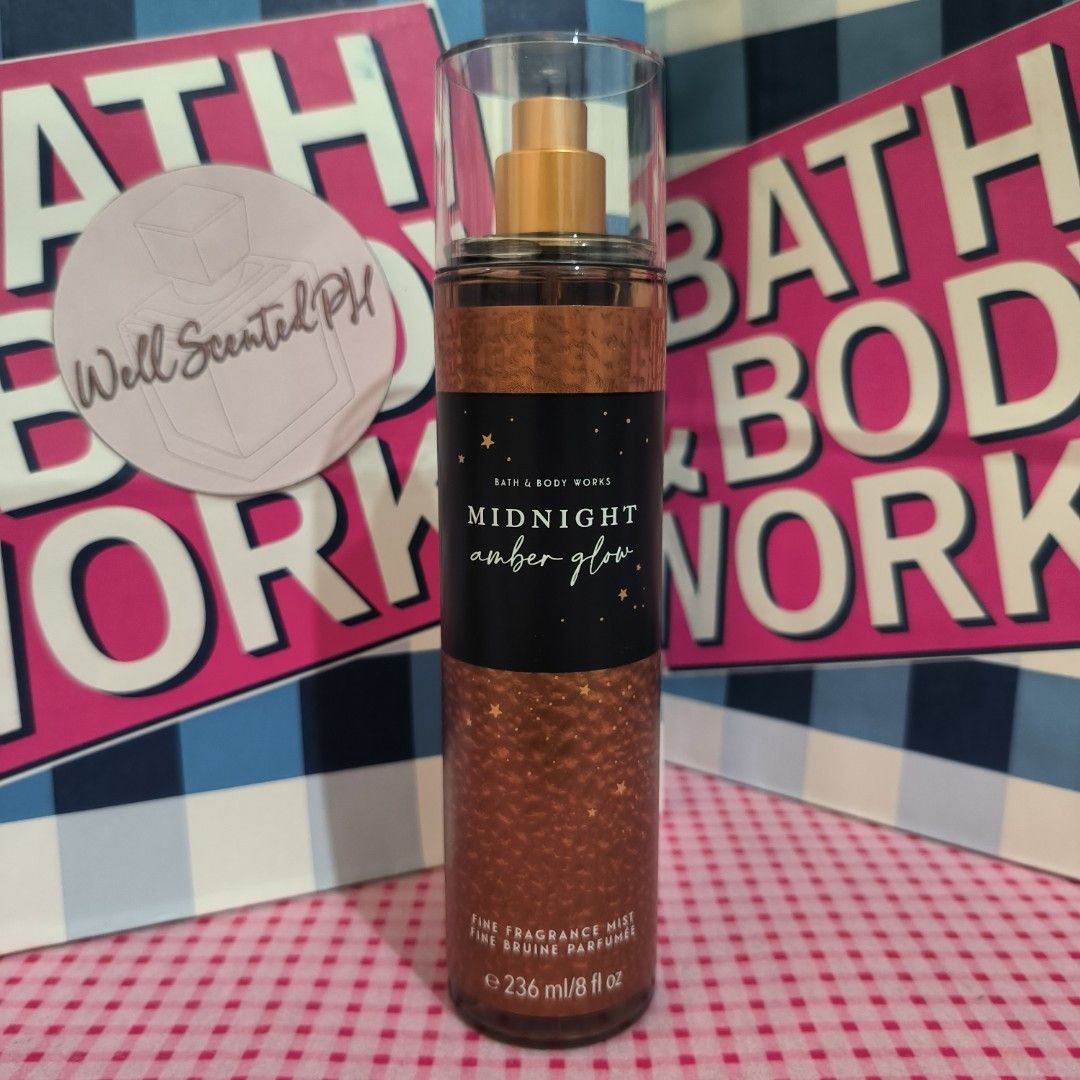 Midnight Amber Glow by Bath and Body Works, Beauty & Personal Care,  Fragrance & Deodorants on Carousell