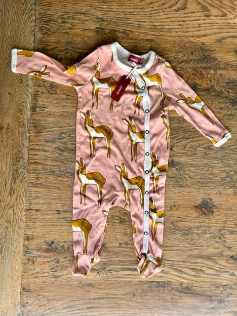 Milkbarn sales footed romper