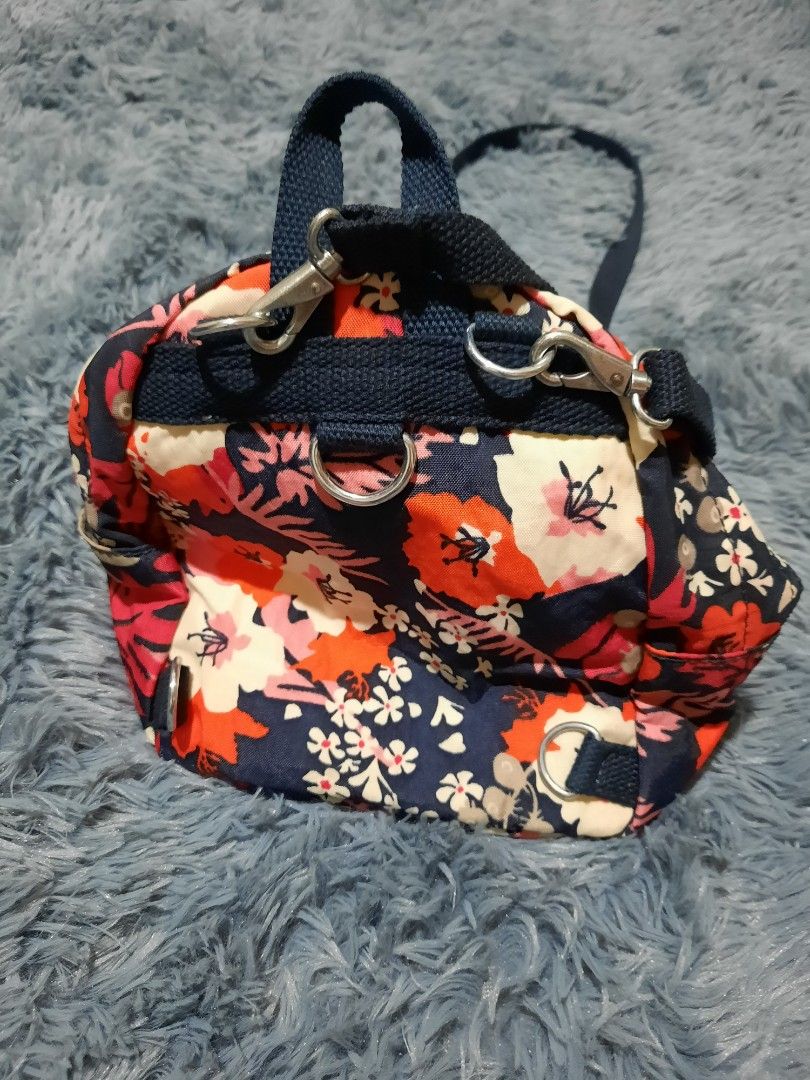 Kipling Mini Backpack (Category: Backpacks) located in San Fernando. Submitted by treasurebest (Listing ID 1237465093, Image 2). Description: Used thrice only, discoloration on the inside due to storage Can be used as a crossbody bag as well No visible flaw RFS: Not my style Status: Available Pls be respectful of each other's time. When you DM and say you are interested and when I say ok then you leave me on seen, please reply if you are really g