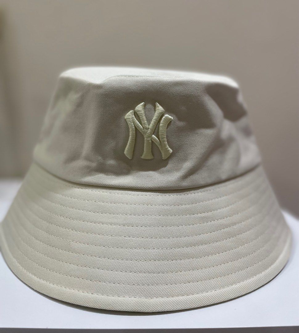 Mũ MLB Cube Monogram Bucket Hat New York Yankees Green  Caos Store