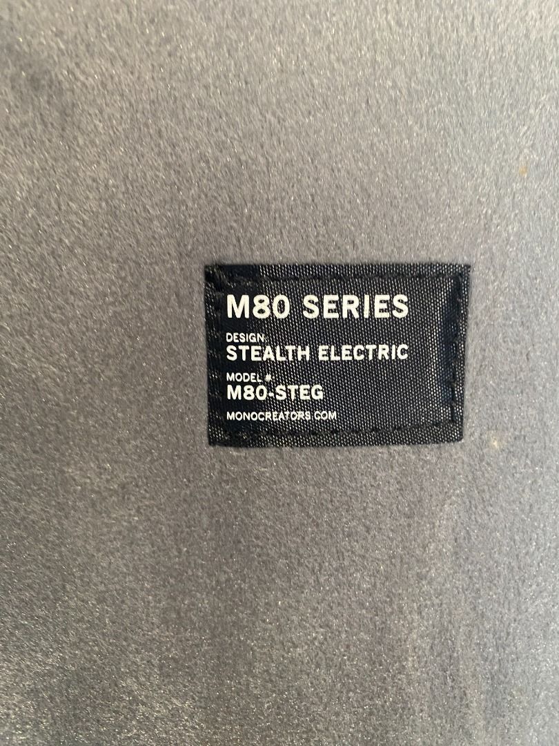 Stealth Electric Guitar Case, Black – MONO