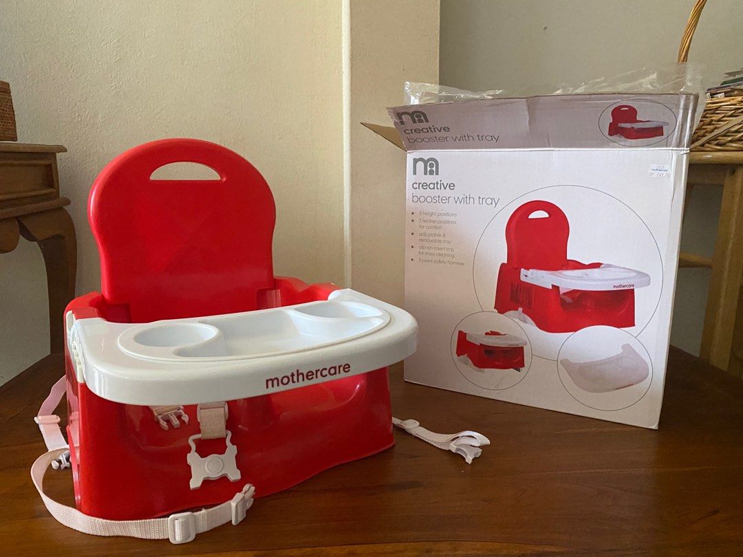 Mothercare booster sales seat with tray