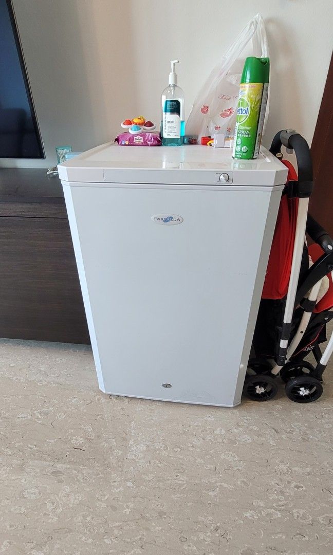 Moving sale dining table, freezer, malm table, TV console, Furniture & Home Living, Furniture