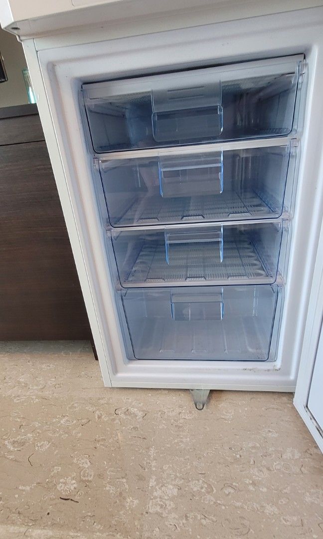 Moving sale dining table, freezer, malm table, TV console, Furniture & Home Living, Furniture