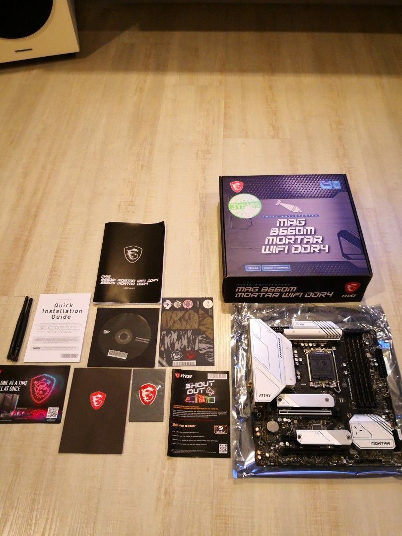 MSI B660m Motar Wifi Ddr4 Mobo, Computers & Tech, Desktops on Carousell
