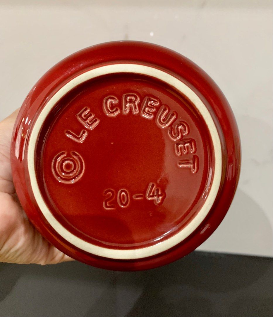 NEW Le Creuset Red 1L Utensils Holder, Furniture & Home Living