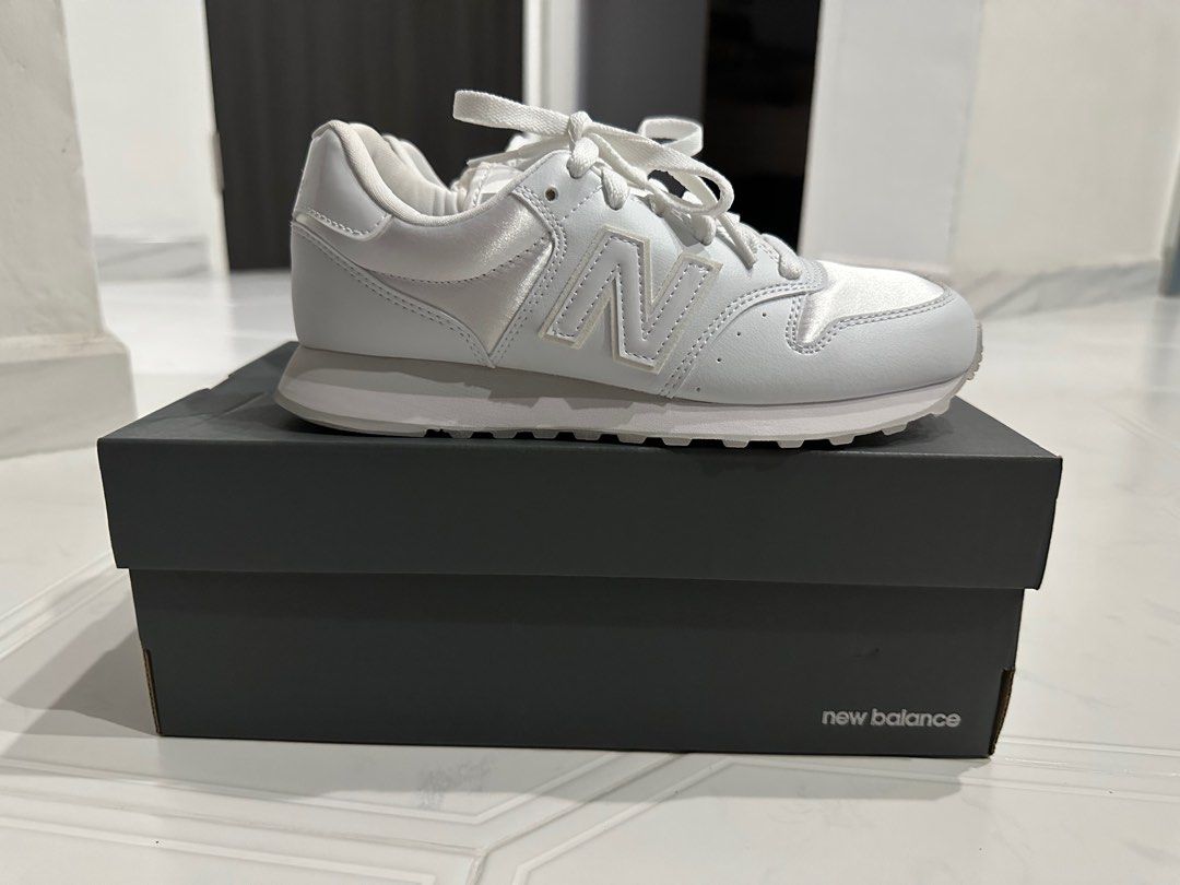 New Balance 500 Classic White, Men's Fashion, Footwear, Sneakers on  Carousell