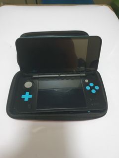 New Nintendo 2DS XL Black & Turquoise (CFW)
