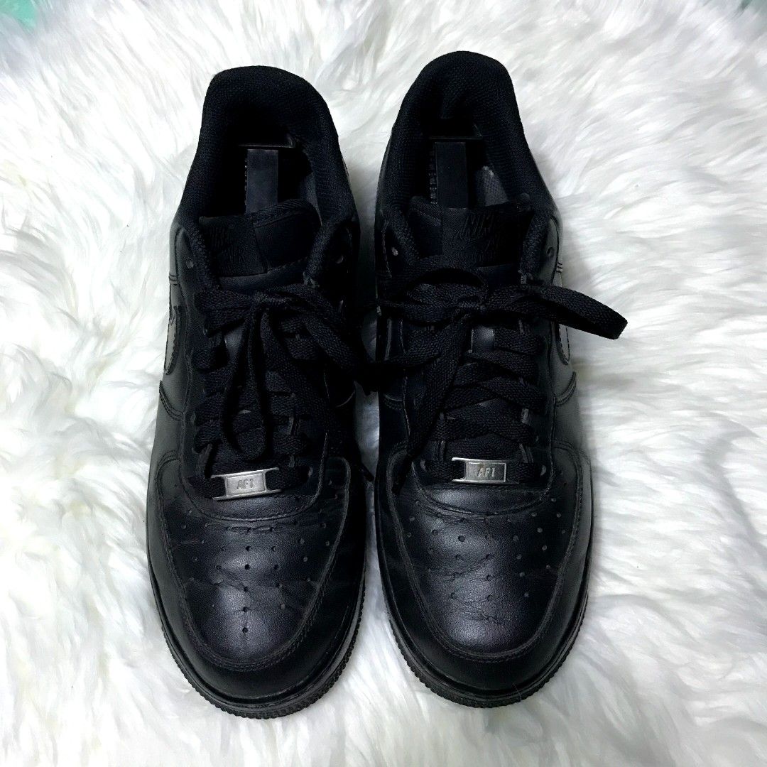 womens black af1