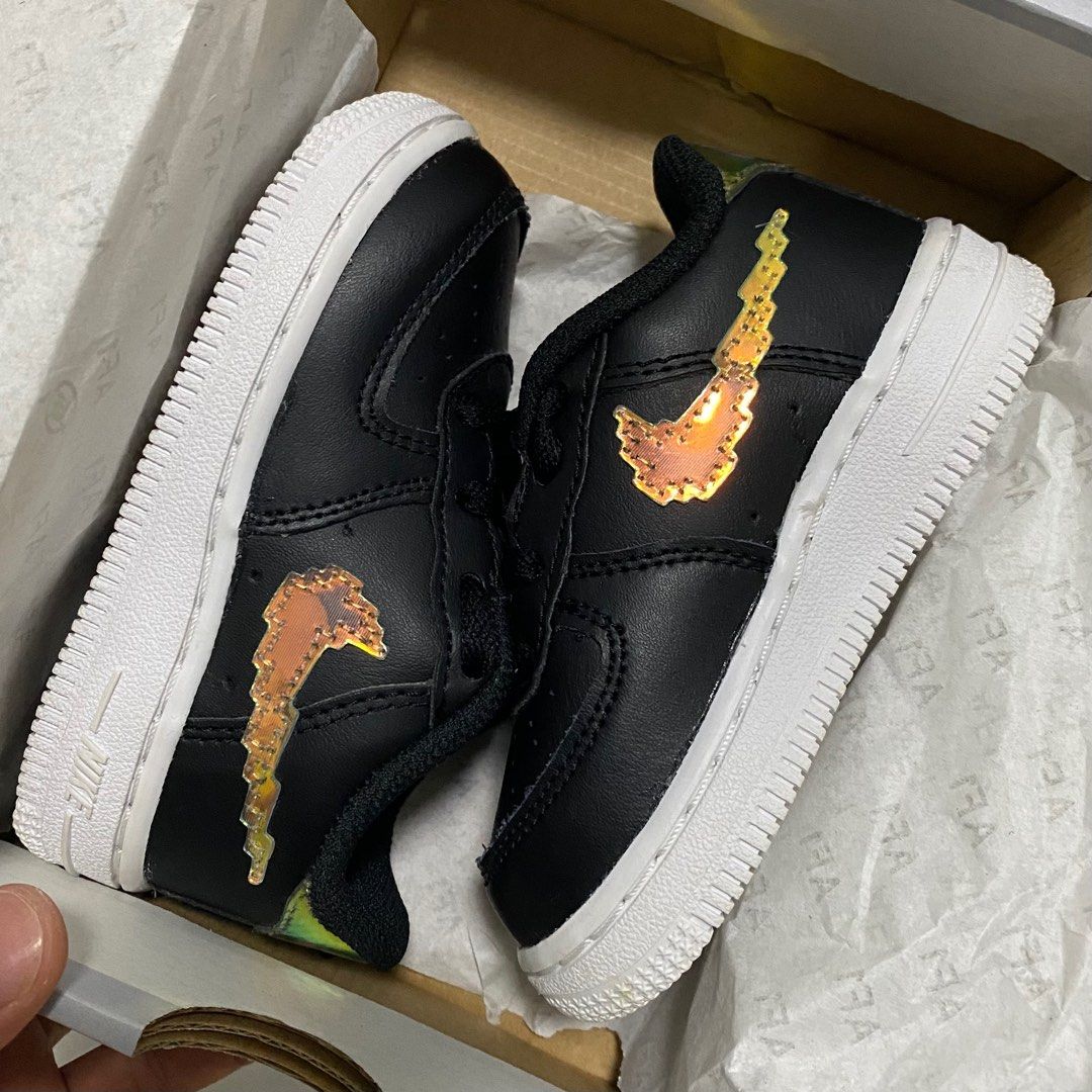 Black air force 1 infant new arrivals