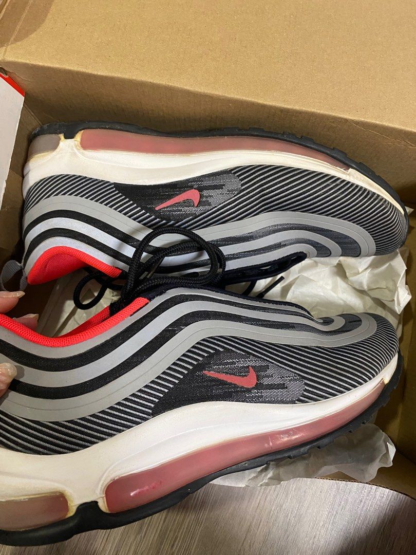 Red grey air max 97 online