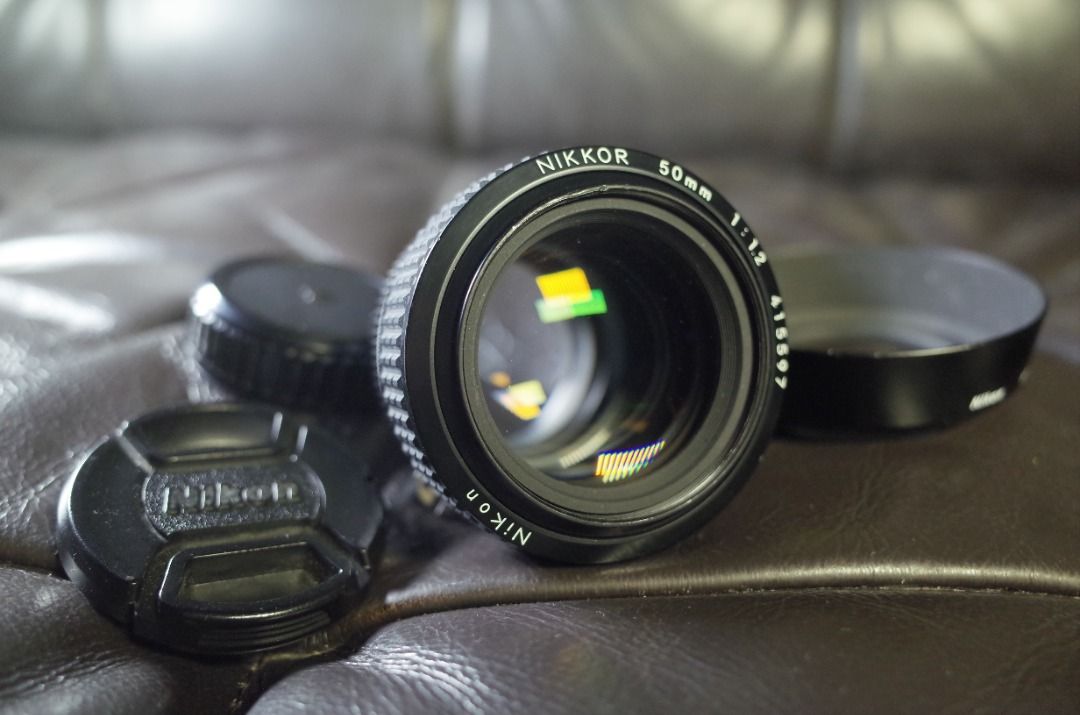nikkor 50mm f1.2 ais # nikon FM2, 攝影器材, 鏡頭及裝備- Carousell