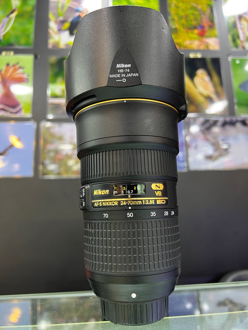 Nikon AF-S 24-70mm f2.8 E ED VR, 攝影器材, 鏡頭及裝備- Carousell