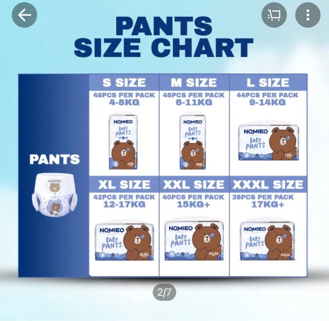 Buy Large Size (L) Baby Pants Diaper Online in 9-14Kgs - MamyPoko
