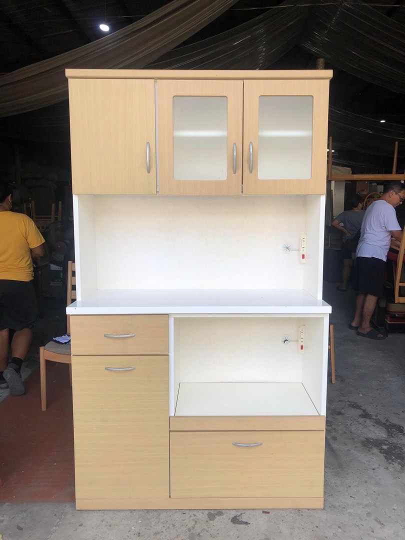 Nordic Modern 3 door kitchen Cabinet Furniture Home Living