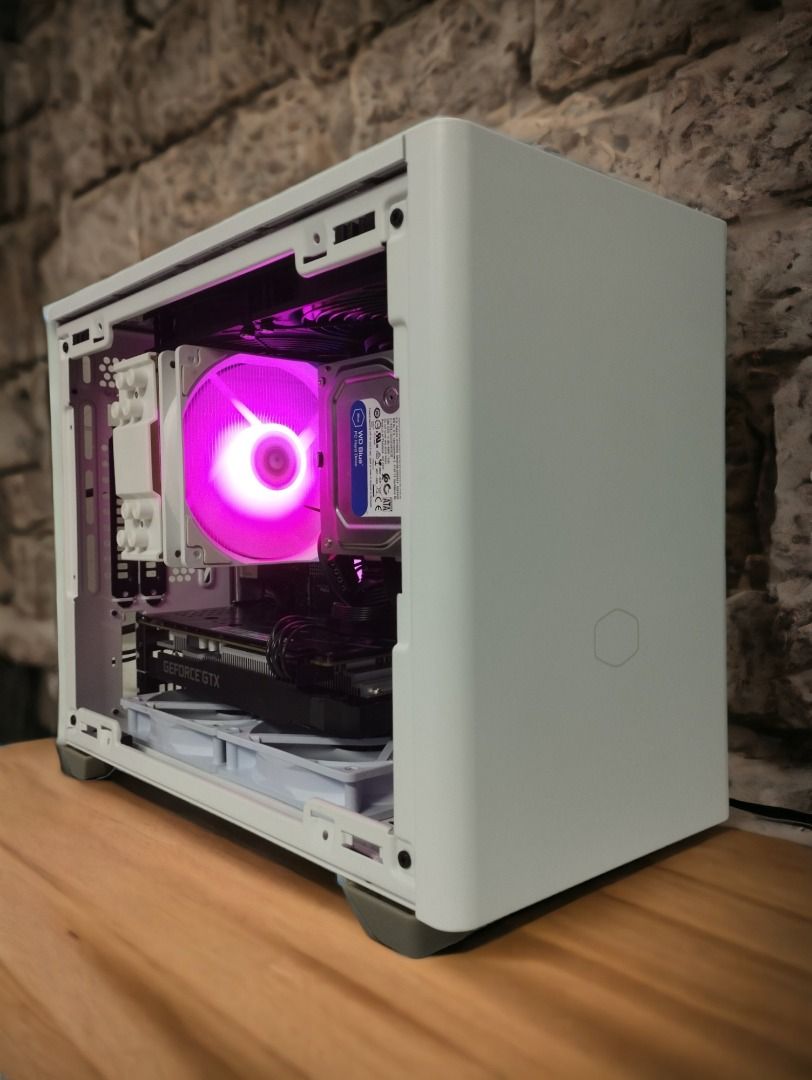 NR200 Small Form Factor build Intel i5-13600kf B760m ITX RTX 5060 TI OC ...