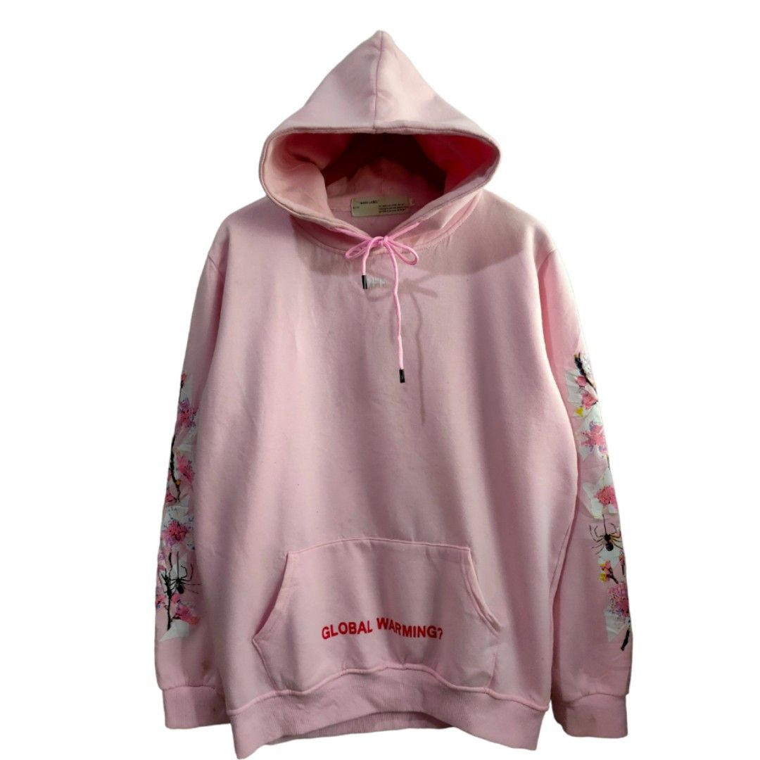 Off white peach blossom hoodie outlet