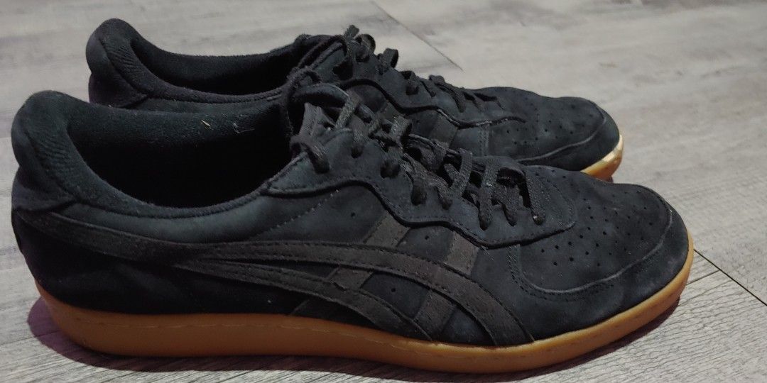 Onitsuka tiger black suede online