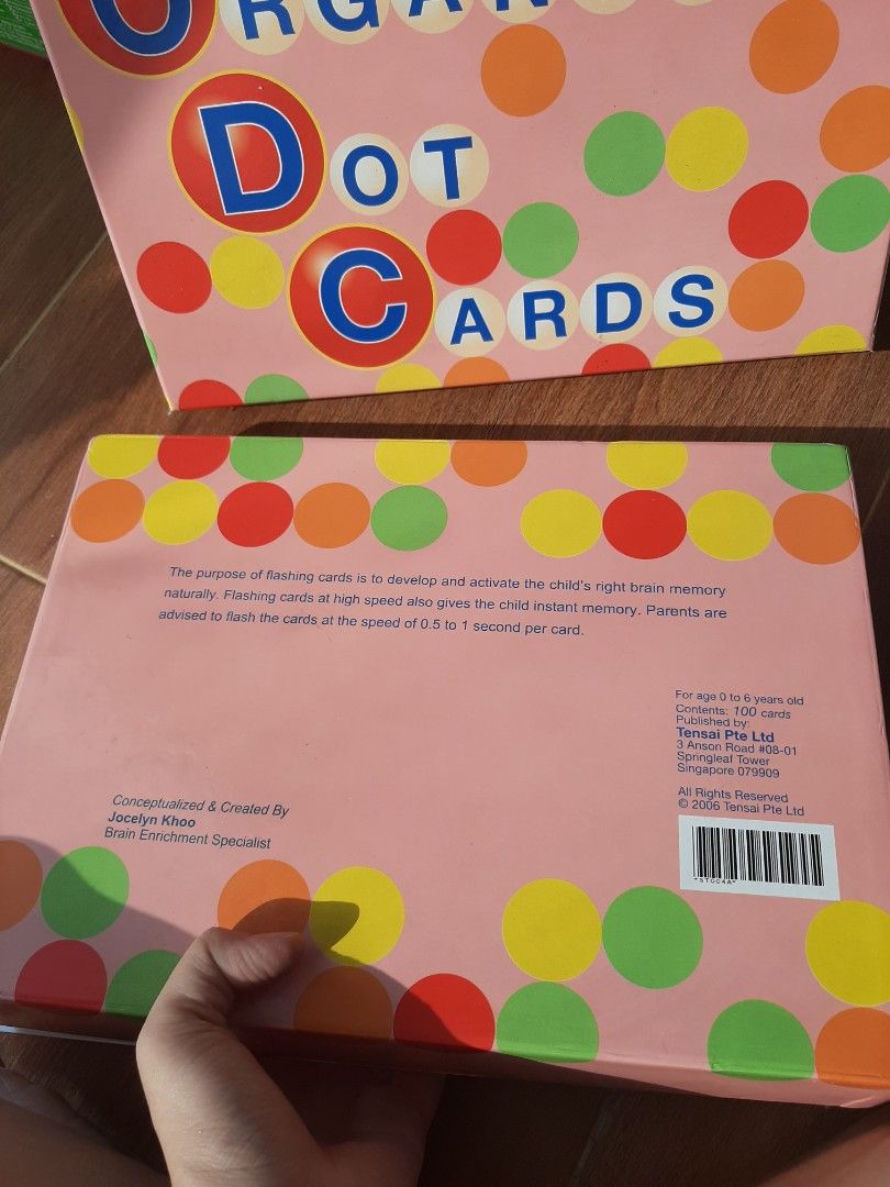 Organised dot cards tensai on Carousell