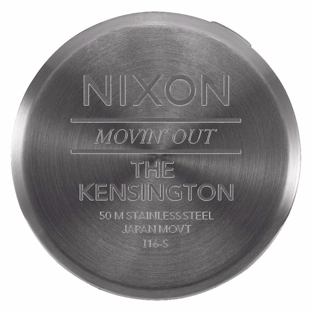 Nixon movin out the deals kensington 50m stainless steel