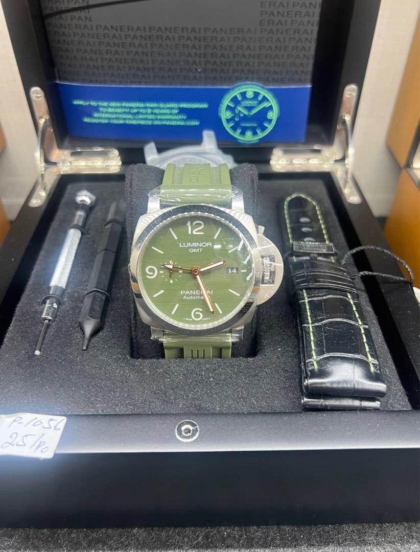 Panerai Luminor GMT MS Dhoni Limited edition. Pam 1056 . 250 pieces worldwide