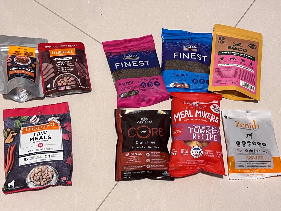 Pet Food Samples, Pet Supplies, Pet Food on Carousell