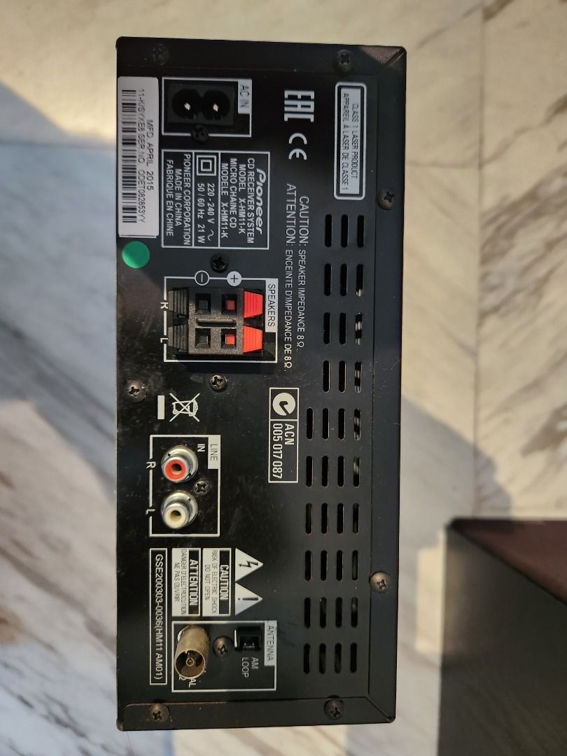 Pioneer Stereo Set 2x15W, Audio, Soundbars, Speakers & Amplifiers on