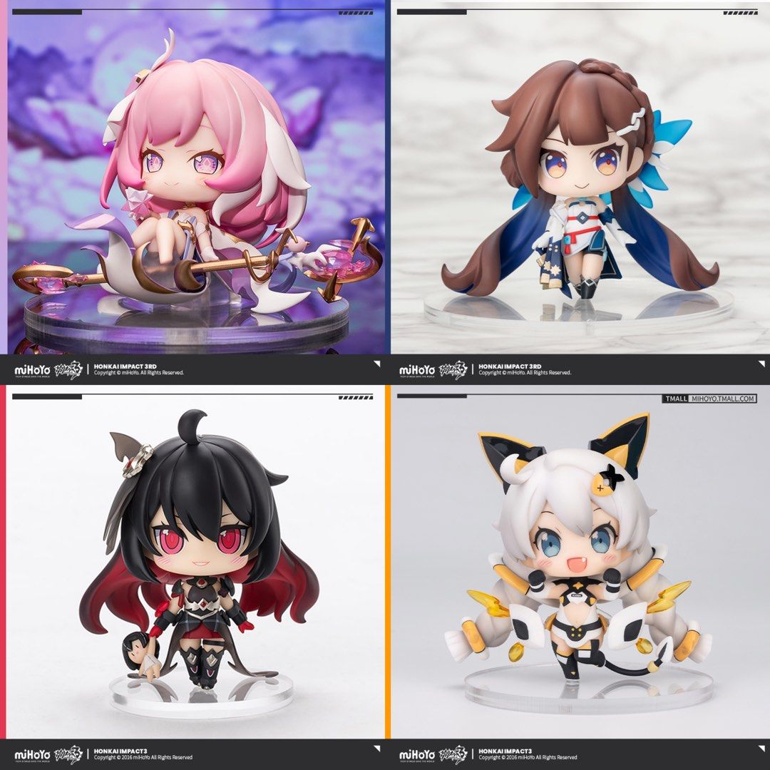 Po] Chibi Figures Masterlist | Houkai 3Rd, Honkai Impact 3, Hobbies & Toys,  Memorabilia & Collectibles, Fan Merchandise On Carousell