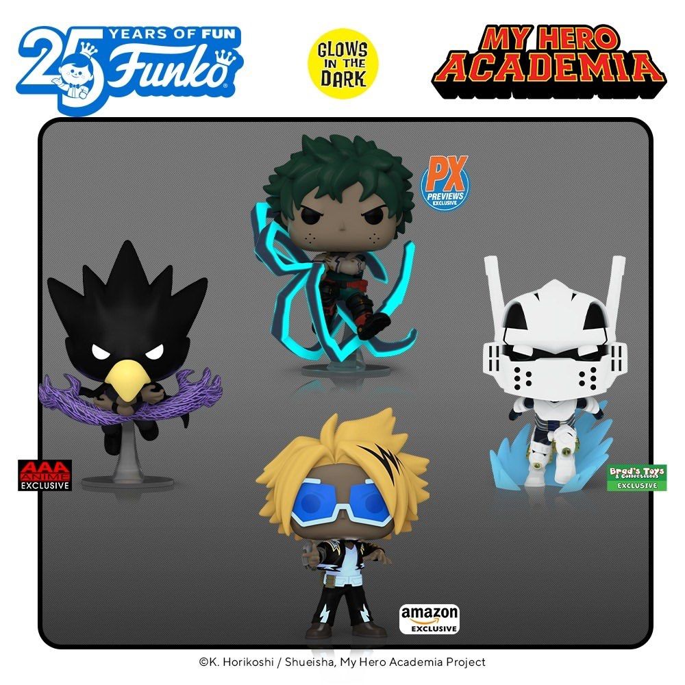 PO] My Hero Academia - Izuku Midoriya/Shoto Todoroki/Tenya Iida/Momo  Yaoyorozu/Fumikage Tokoyami/Denki Kaminari/Hitoshi Shinso Chase  Bundle/Himiko Toga/GITD/AAA Anime/PX/Amazon/Brad's Toys & Collectables/Funko/Volcano  X/Shota Aizawa/Pocket Keychain/SE ...