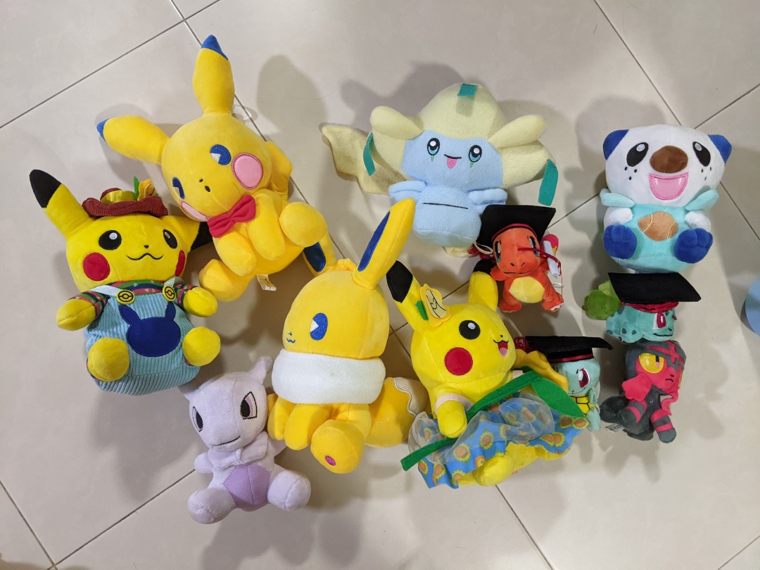 Pokemon Plush, Hobbies & Toys, Toys & Games on Carousell