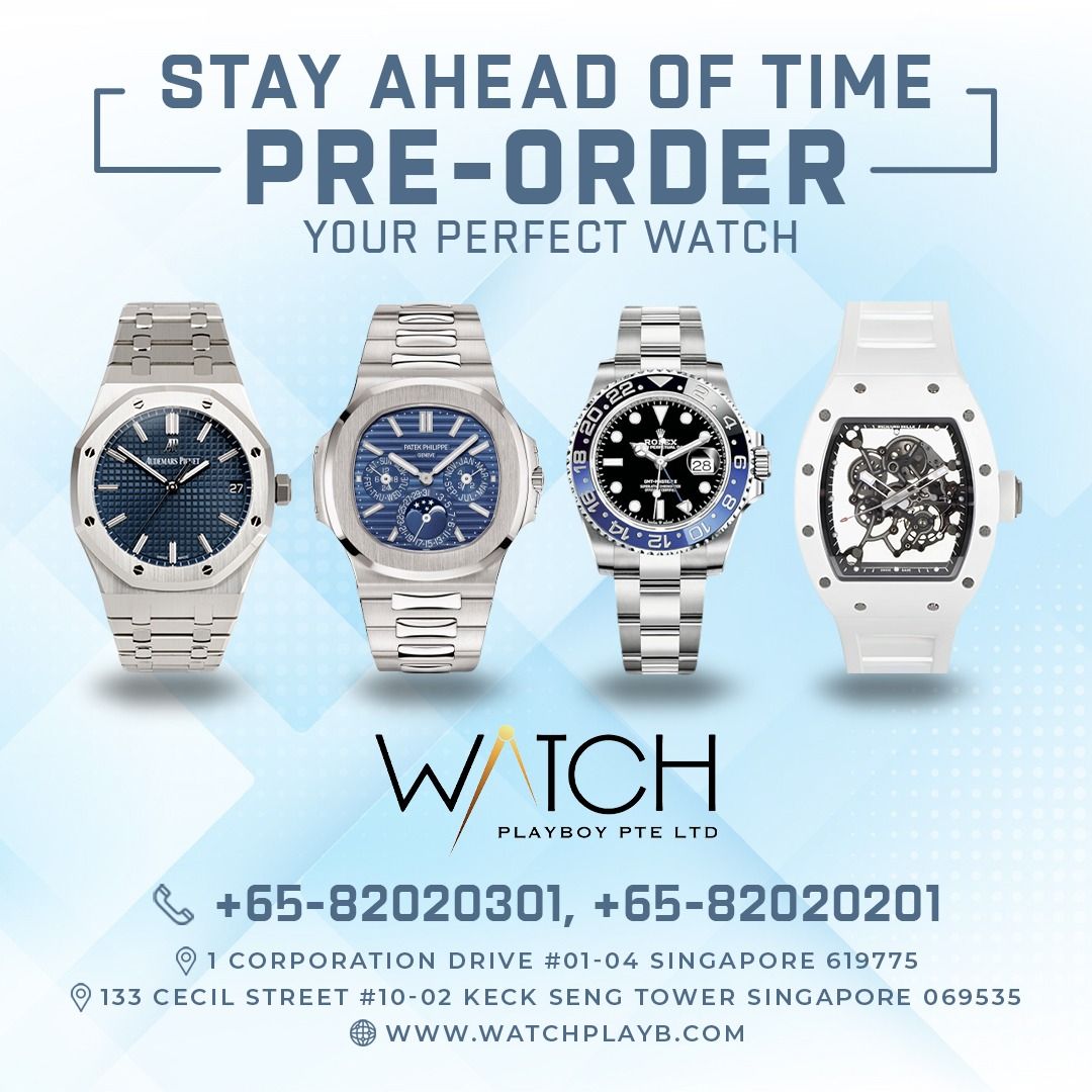 PRE ORDER Rolex Daytona Submariner GMT Master II Explorer Audemars Piguet Patek Philippe Richard Mille Aquanaut Nautilus Royal Oak