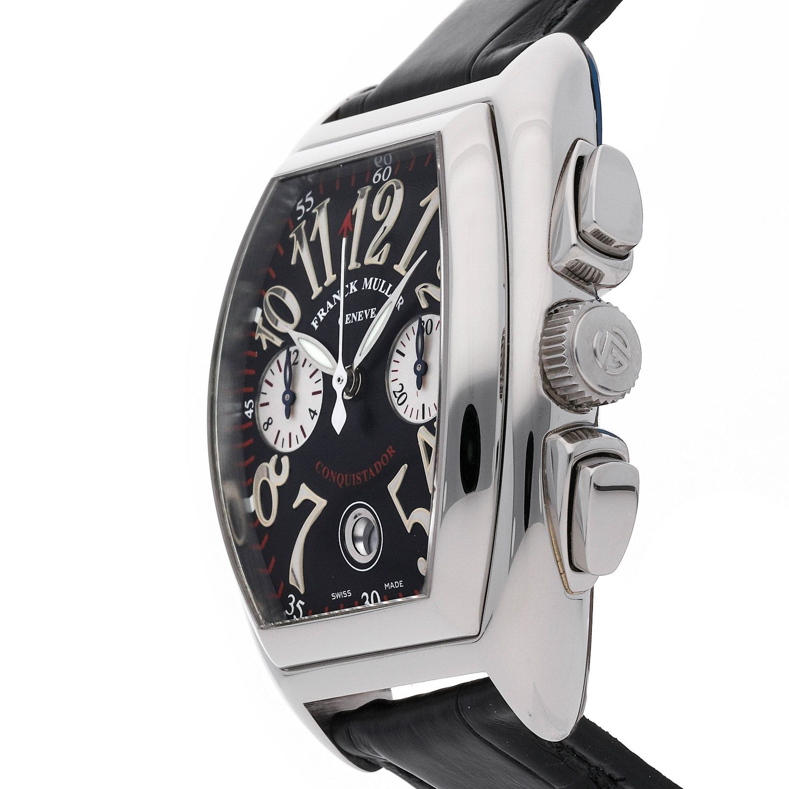 Pre Owned Franck Muller Conquistador Chronograph 8002 CC BLA