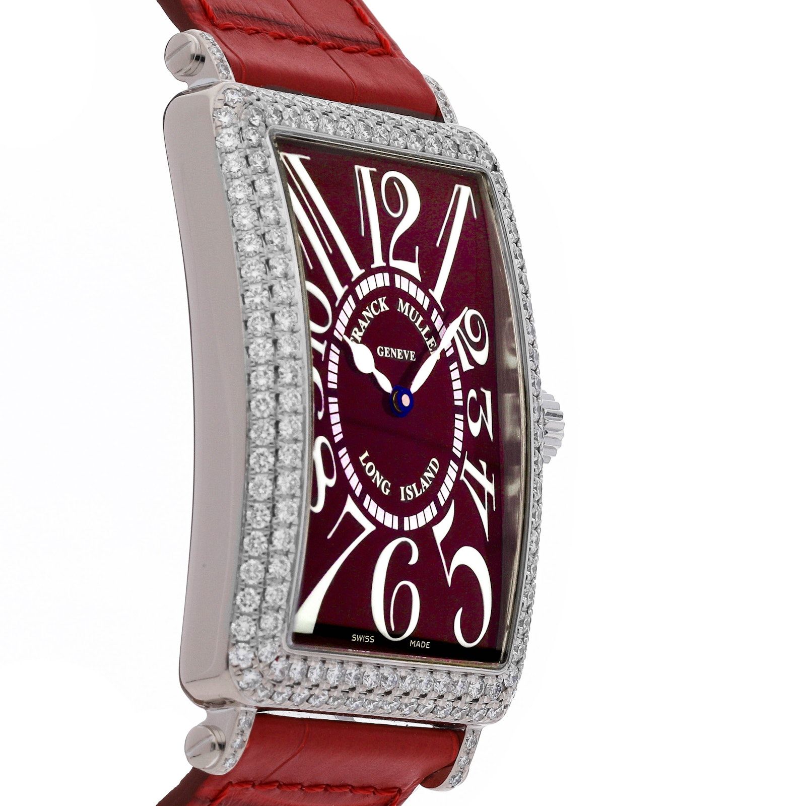 Pre Owned Franck Muller Long Island 1000 SC D RED Luxury Watches