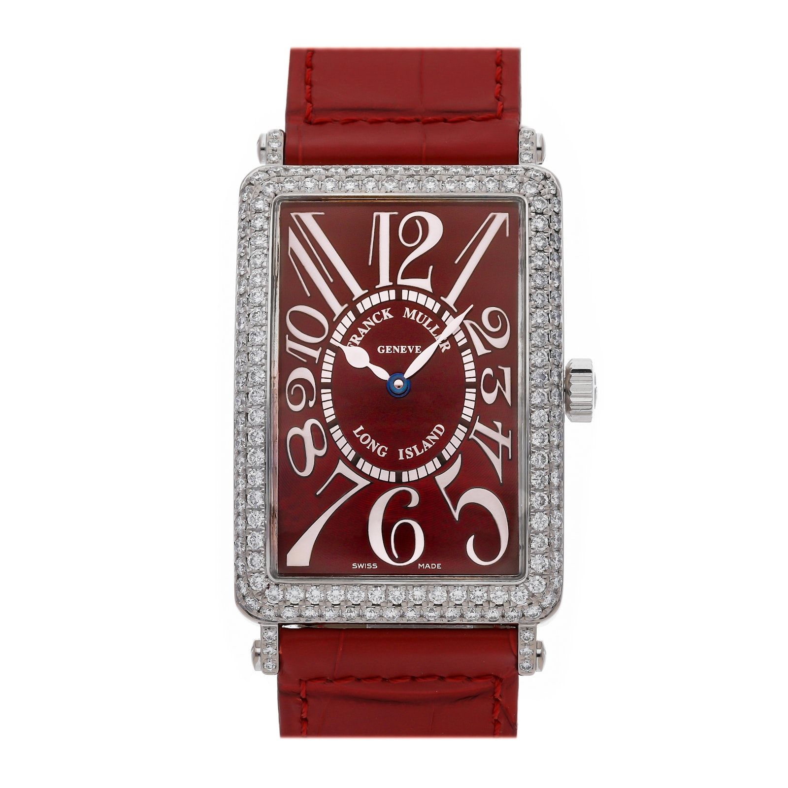 Pre Owned Franck Muller Long Island 1000 SC D RED