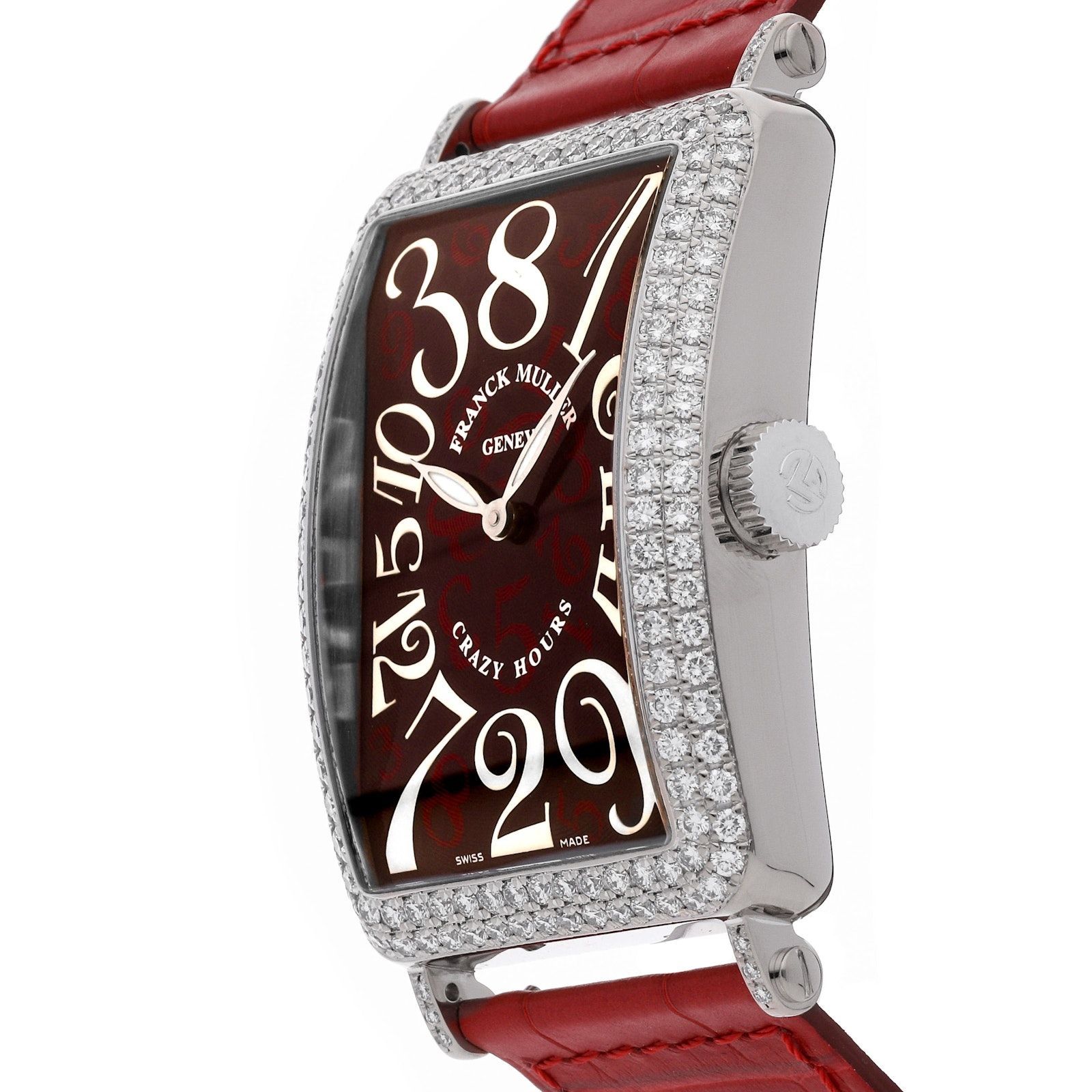 Pre Owned Franck Muller Long Island Crazy Hours 1200 CH D Luxury